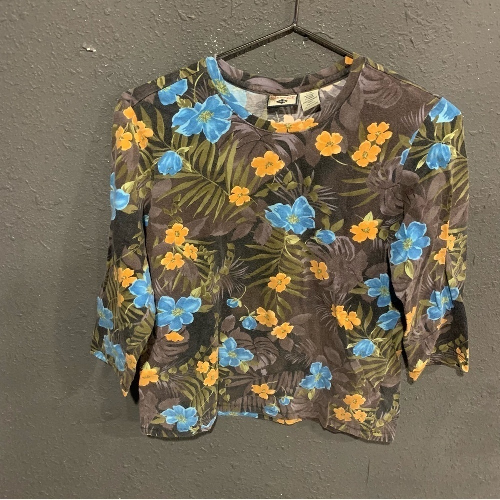 Women’s Caribbean Joe Hawaiian Blouse